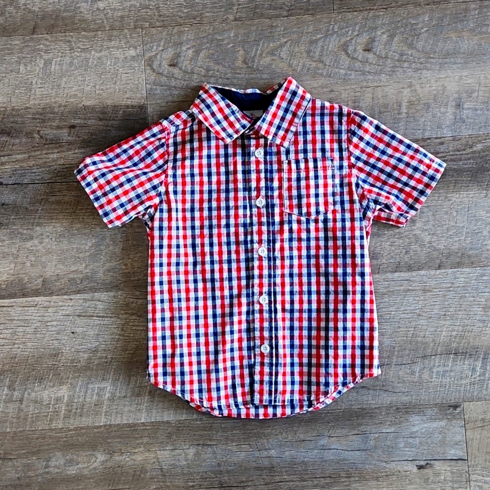 Red white and blue shirt